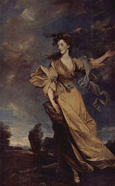 Sir Joshua Reynolds Portrait of Lady Jane Halliday oil painting picture